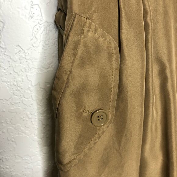 Marc by Marc Jacobs brown silk button front safari utility romper Extra Small XS - Picture 6 of 16